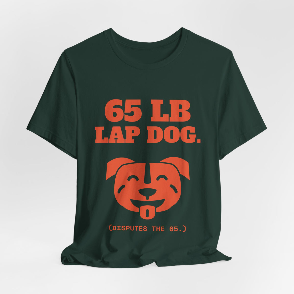 65 lb Lap Dog Tee (Orange)