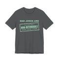 Dad Jokes Are Non-Refundable Tee (Mint Green Ink)