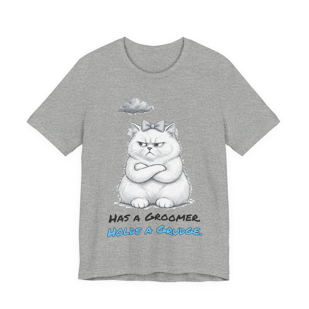 Has a Groomer. Holds a Grudge. Tee