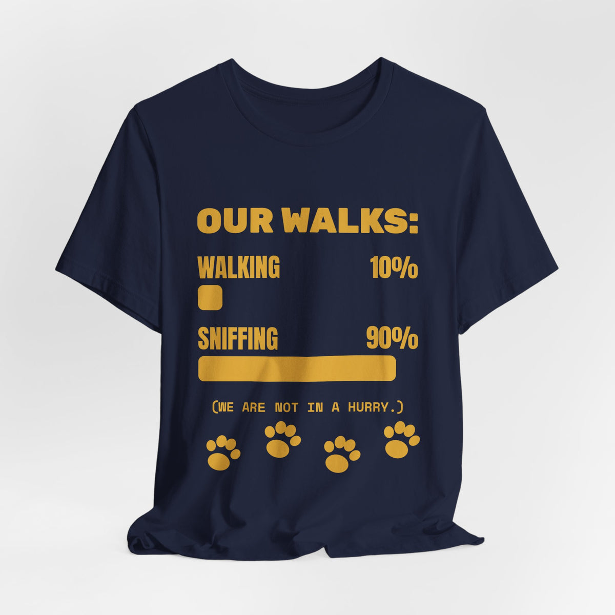 Our Walks: Sniffing 90% Tee (Gold)
