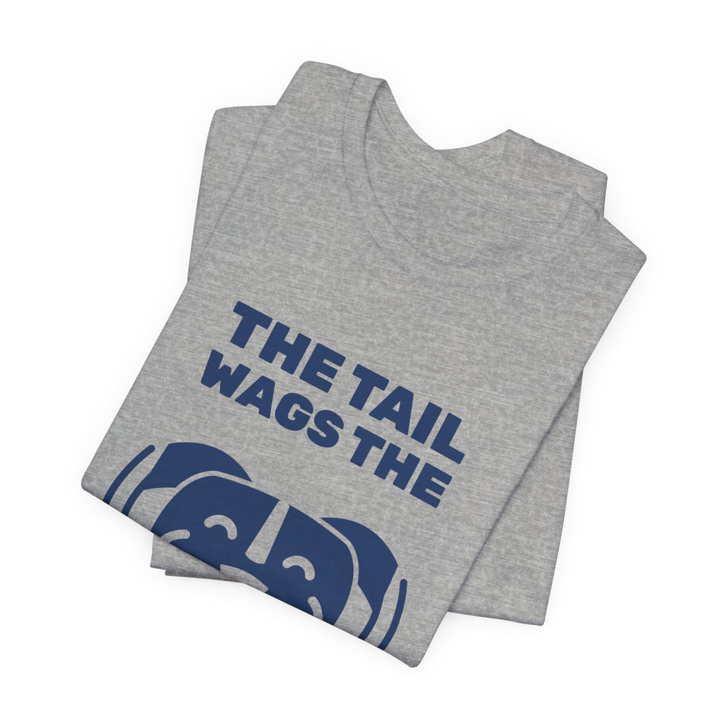 The Tail Wags the Whole Dog Tee (Navy Blue Ink)