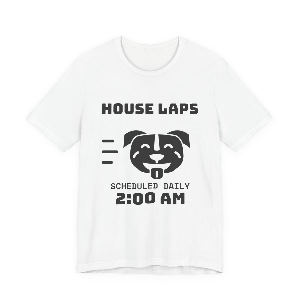 House Laps Scheduled Daily 2:00 AM Tee (Light)