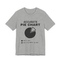 Accurate Pie Chart Tee (Light)