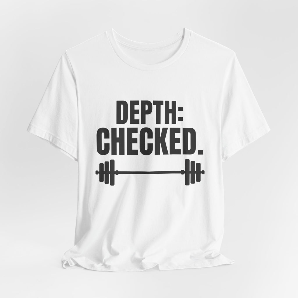 Depth: Checked Tee (Light)