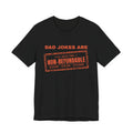 Dad Jokes Are Non-Refundable Tee (Orange Ink)