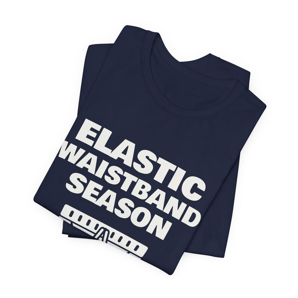 Elastic Waistband Season Tee (Dark)