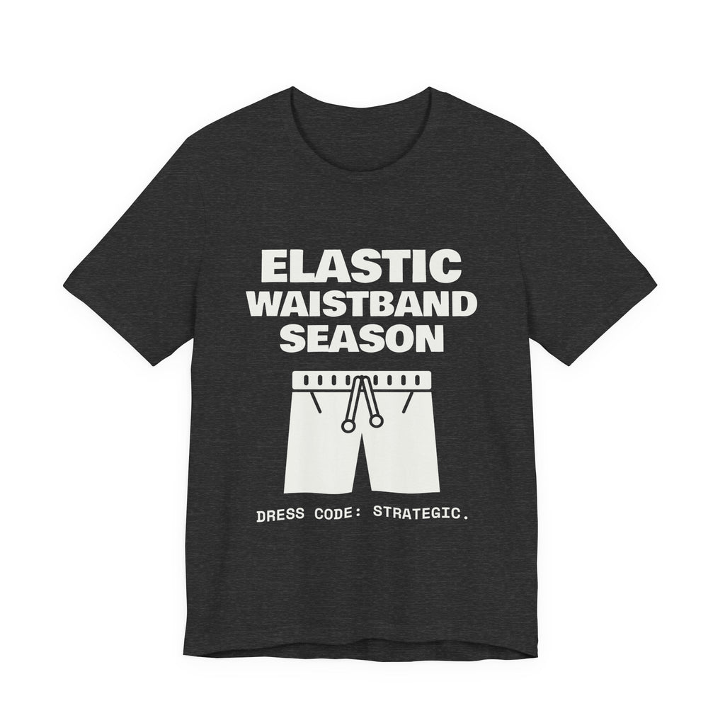 Elastic Waistband Season Tee (Dark)