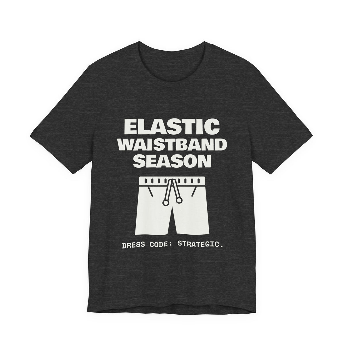 Elastic Waistband Season Tee (Dark)