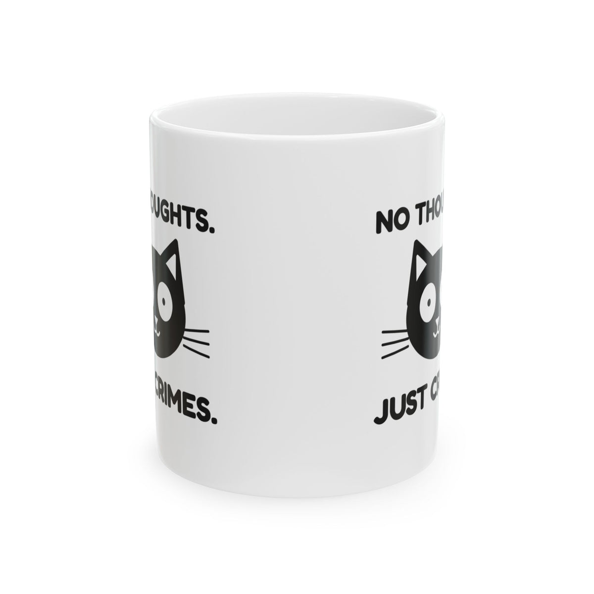 No Thoughts. Just Crimes. Mug
