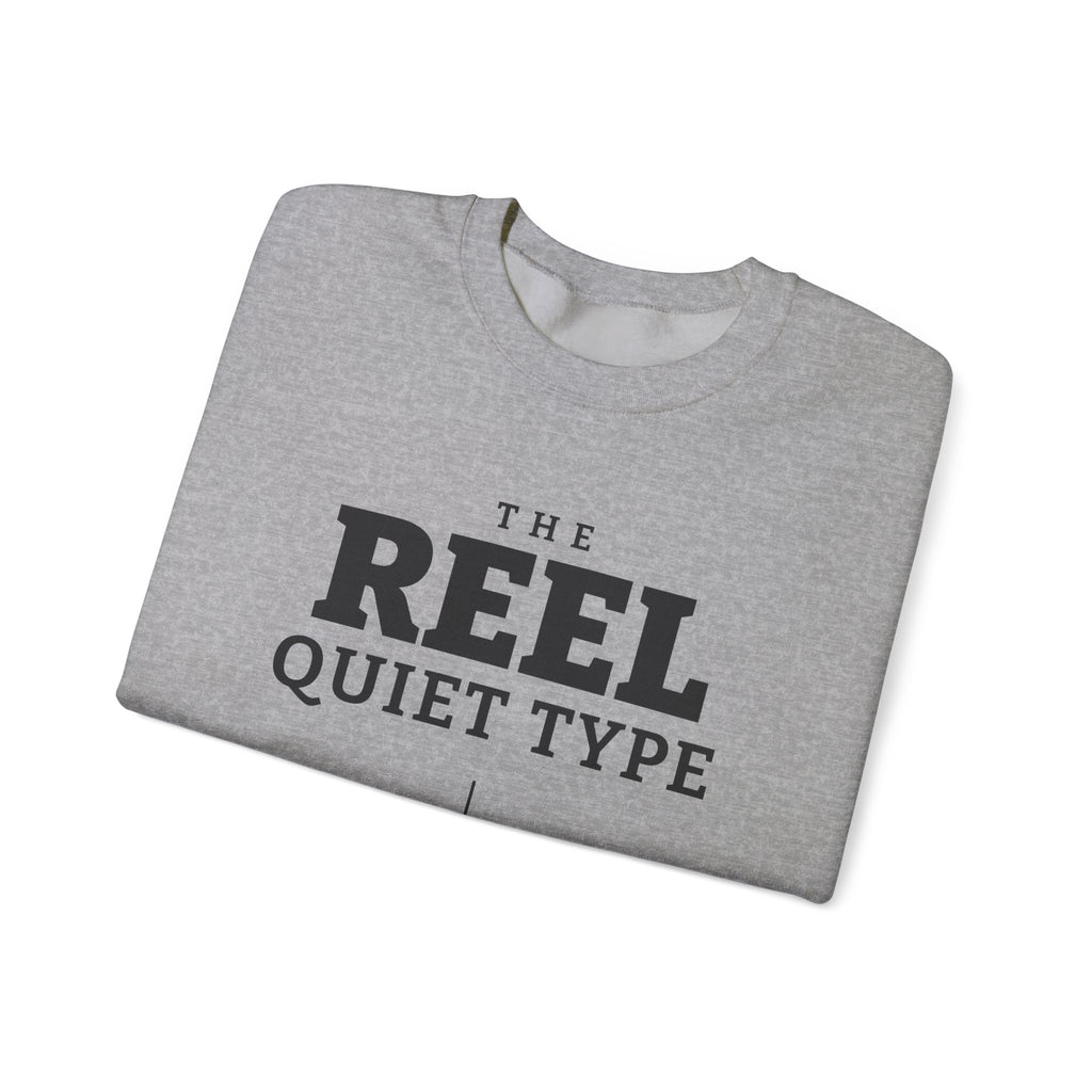 The Reel Quiet Type Crewneck Sweatshirt (Light)