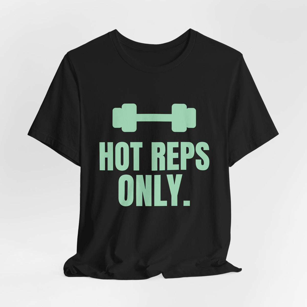 Hot Reps Only Tee (Mint Green Ink)