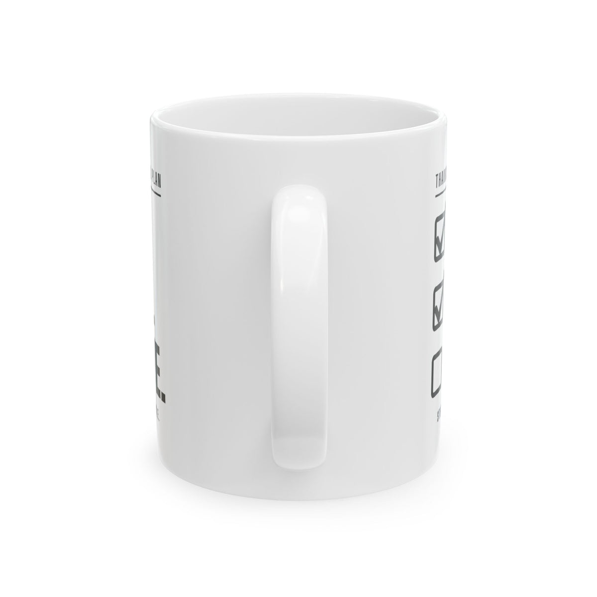 Eat. Nod. Leave. Mug