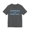 Unhinged but Punctual Tee (Sky Blue Ink)