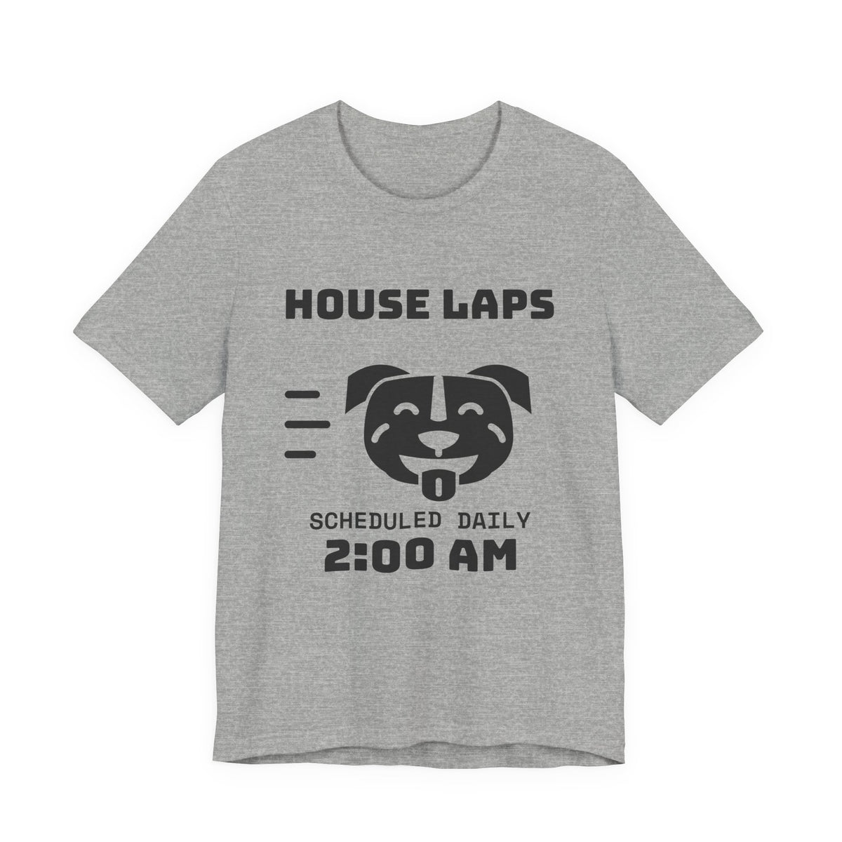 House Laps Scheduled Daily 2:00 AM Tee (Light)