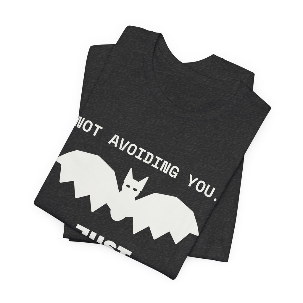 Not Avoiding You, Just Nocturnal Tee (Dark)