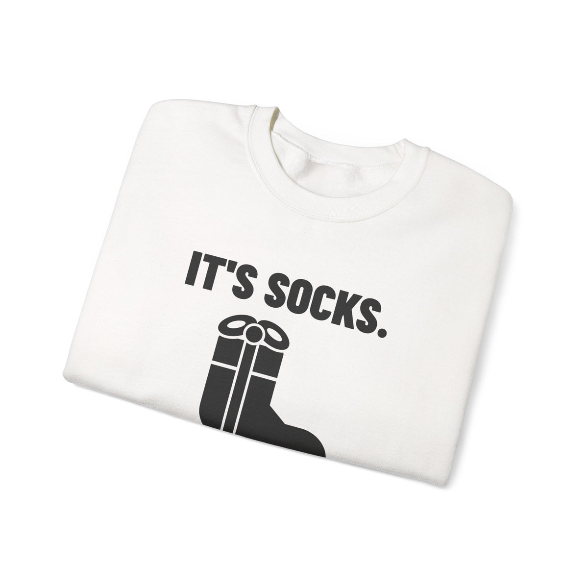 It's Socks I Can Tell Crewneck Sweatshirt (Light)