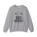 Squat Day Is a Myth Spread by Big Squat Crewneck Sweatshirt (Light)