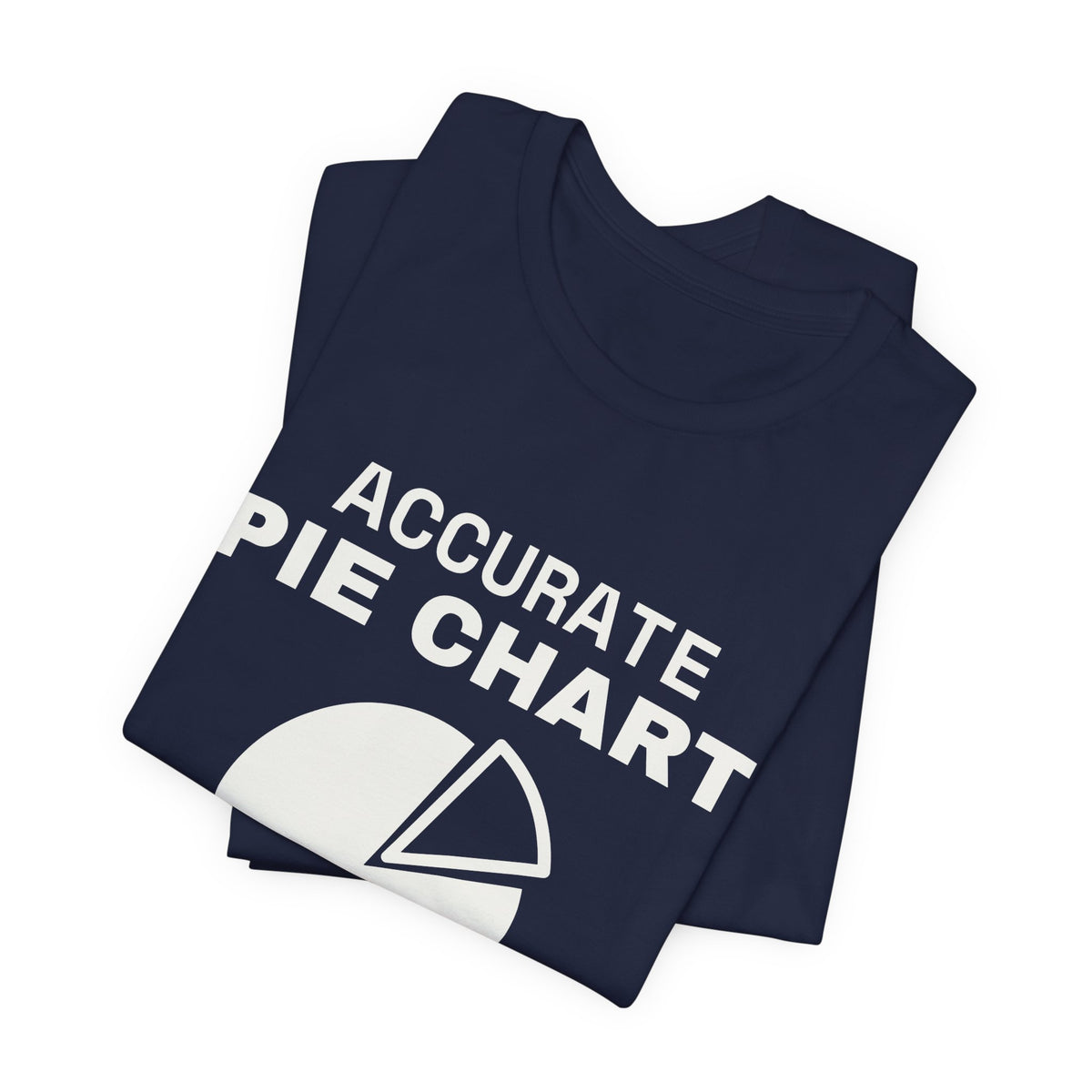 Accurate Pie Chart Tee (Dark)