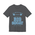 Leg Day Is a Myth Spread by Big Squat Tee (Sky Blue Ink)