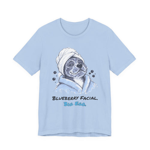 Blueberry Facial. Big Ego. Tee