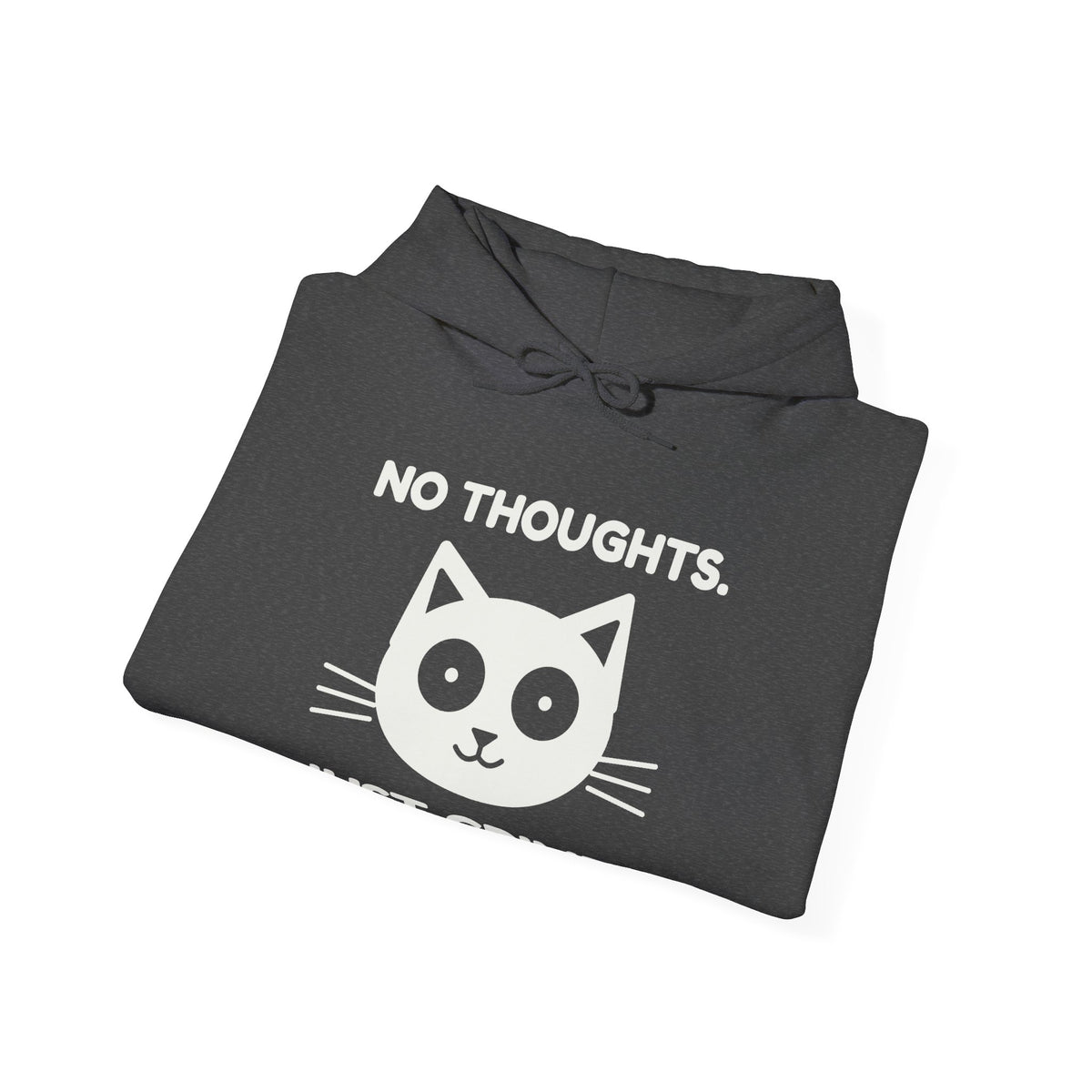 No Thoughts. Just Crimes. Hoodie (Dark)