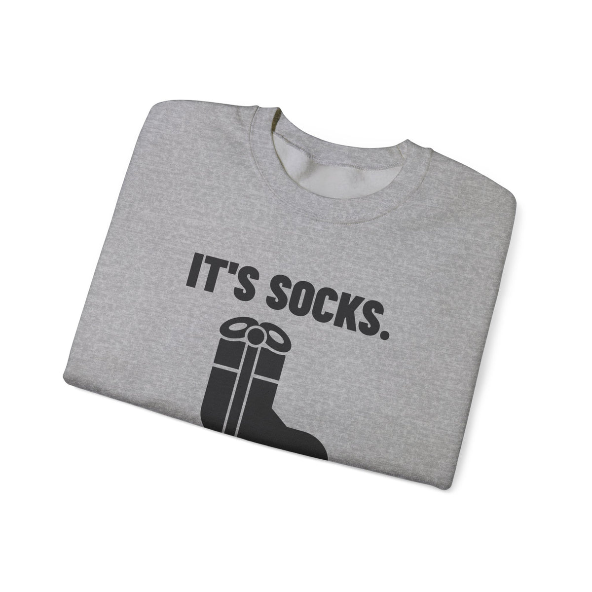 It's Socks I Can Tell Crewneck Sweatshirt (Light)