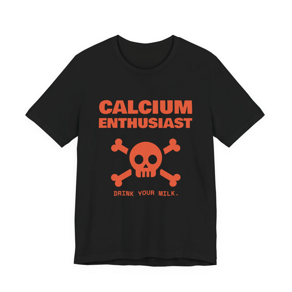 Calcium Enthusiast Tee (Black / Orange)