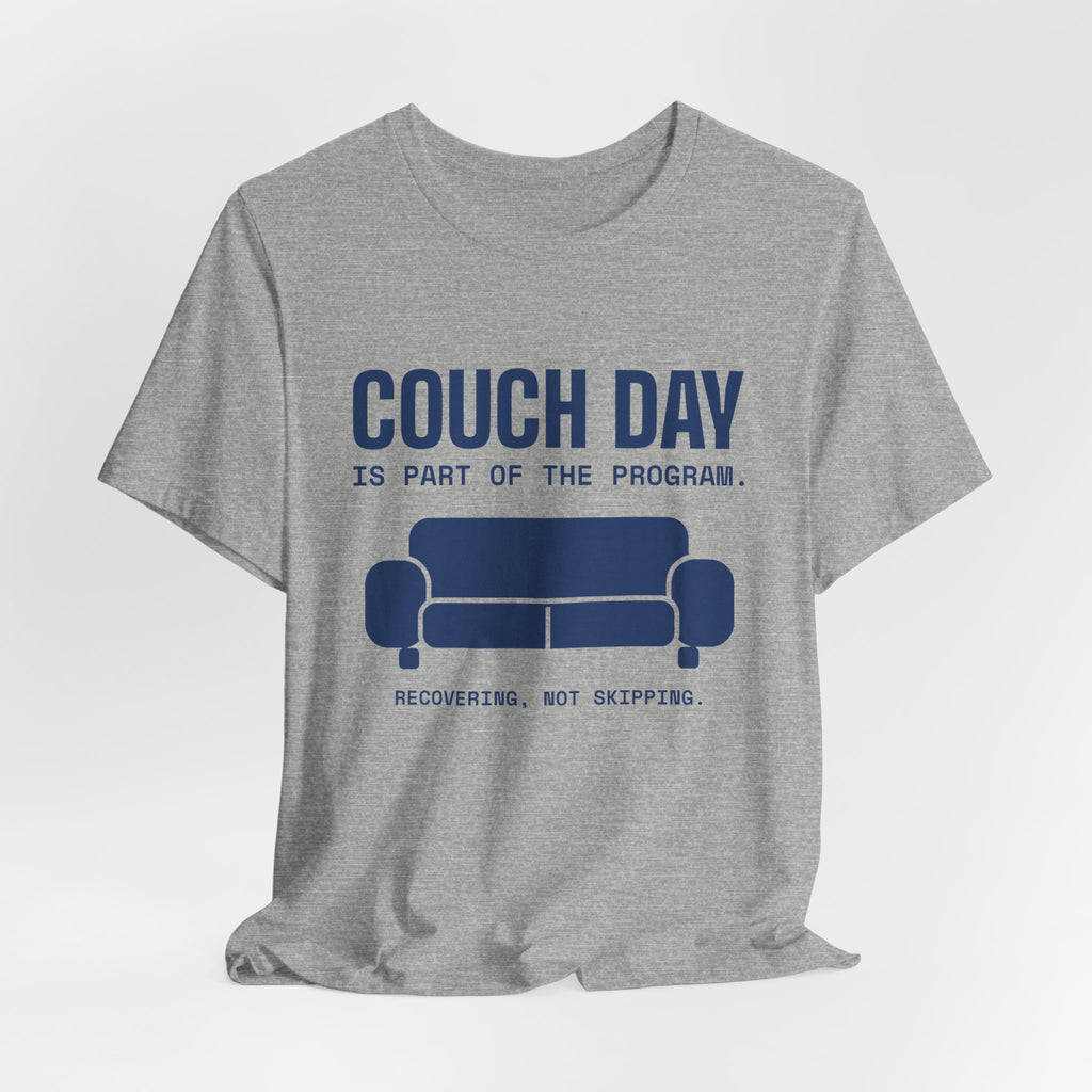 Couch Day Is Part of the Program Tee (Navy Blue Ink)