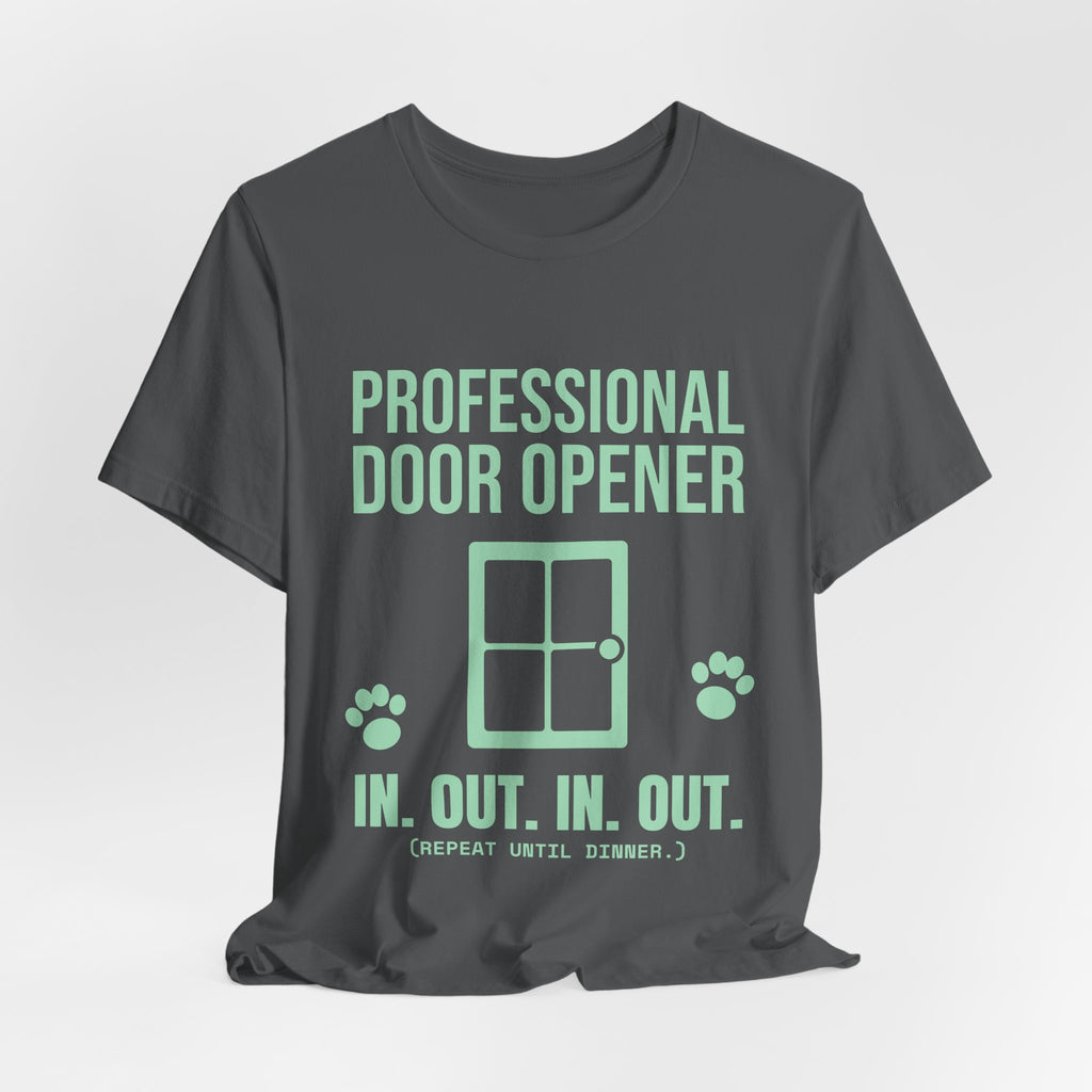 Professional Door Opener Tee (Mint Green Ink)
