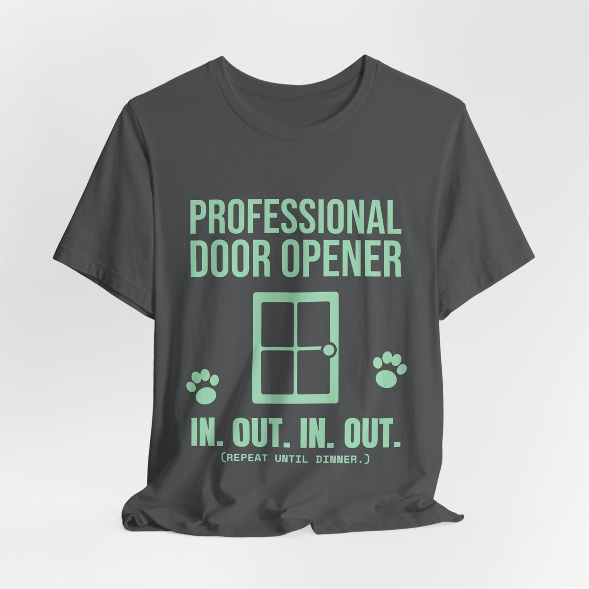 Professional Door Opener Tee (Mint Green Ink)