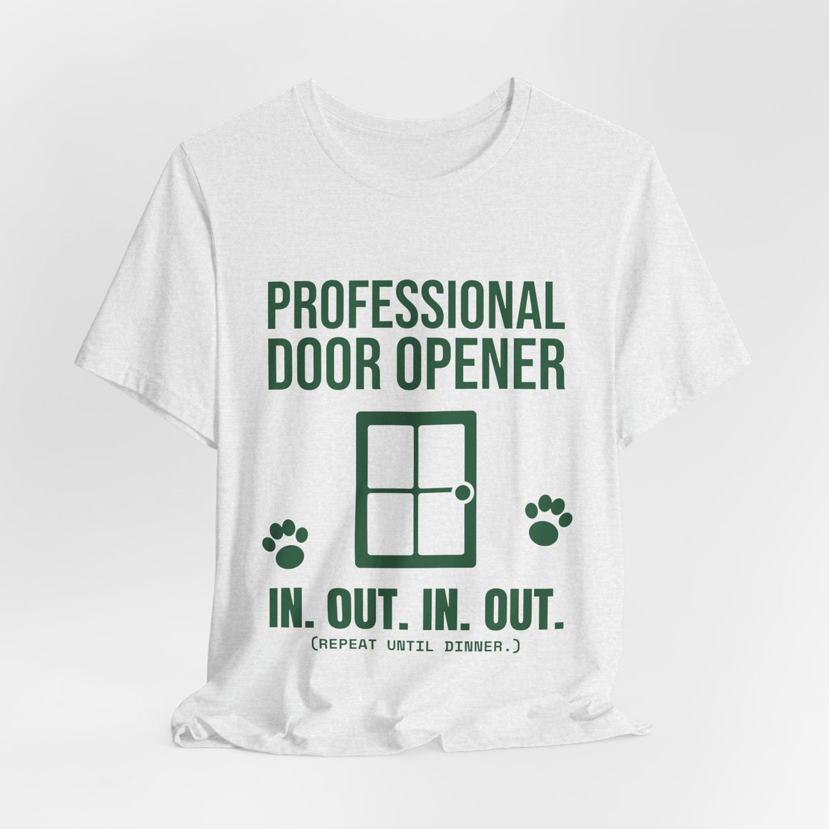 Professional Door Opener Tee (Forest Green Ink)