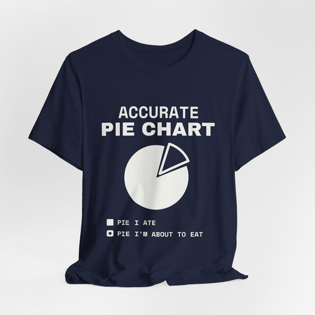 Accurate Pie Chart Tee (Dark)