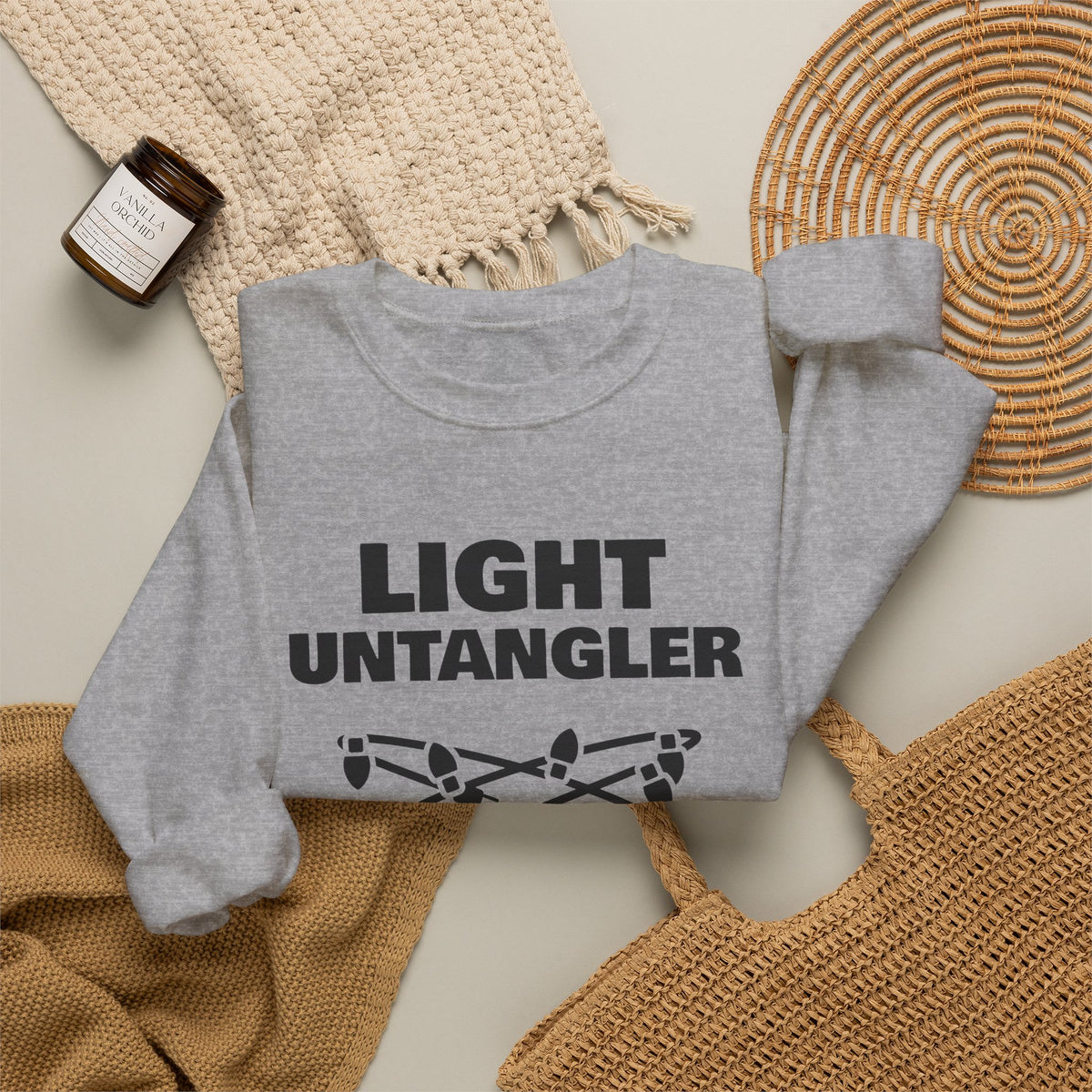 Light Untangler Crewneck Sweatshirt (Light)