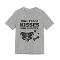 Will Trade Kisses for Snacks Tee (Light)