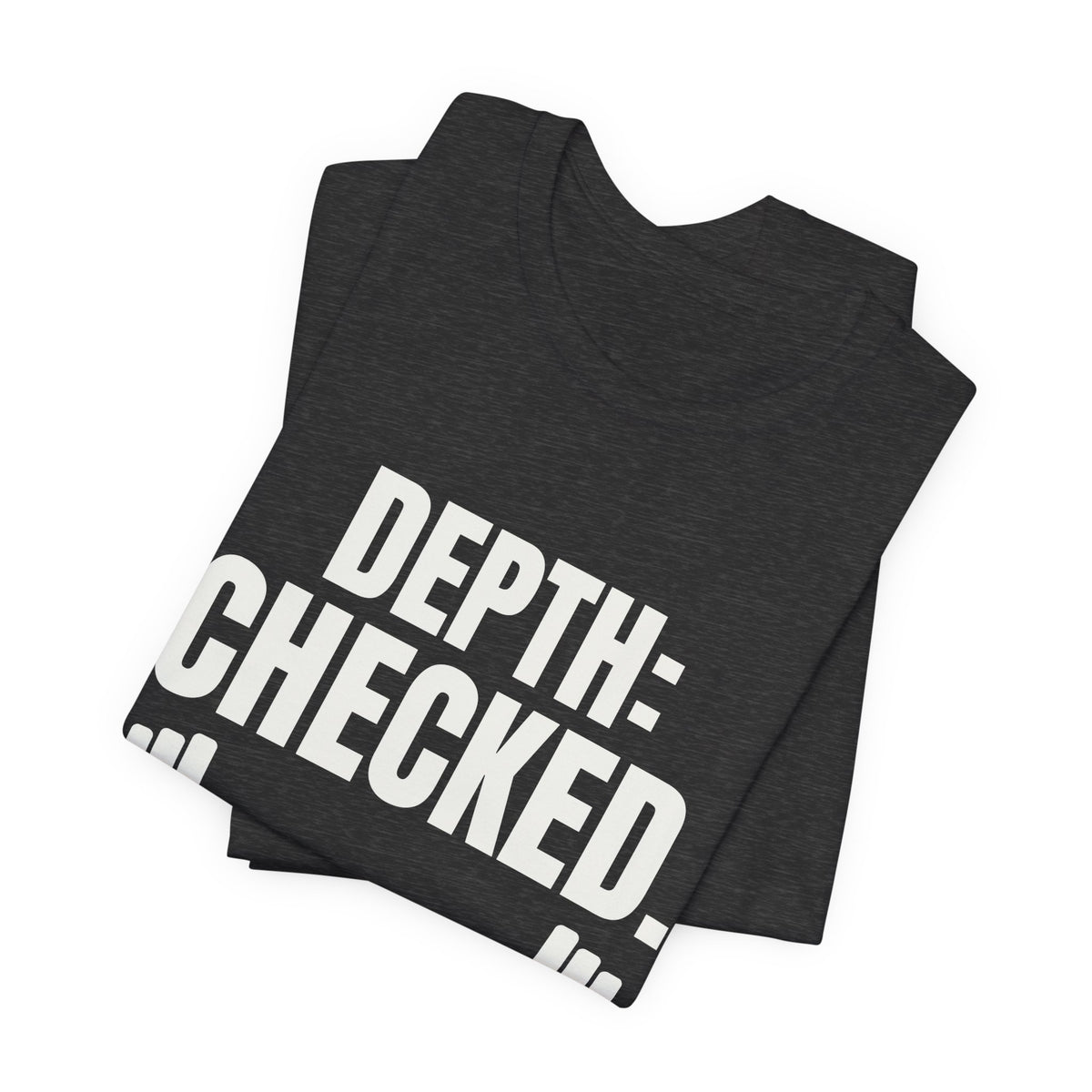 Depth: Checked Tee (Dark)