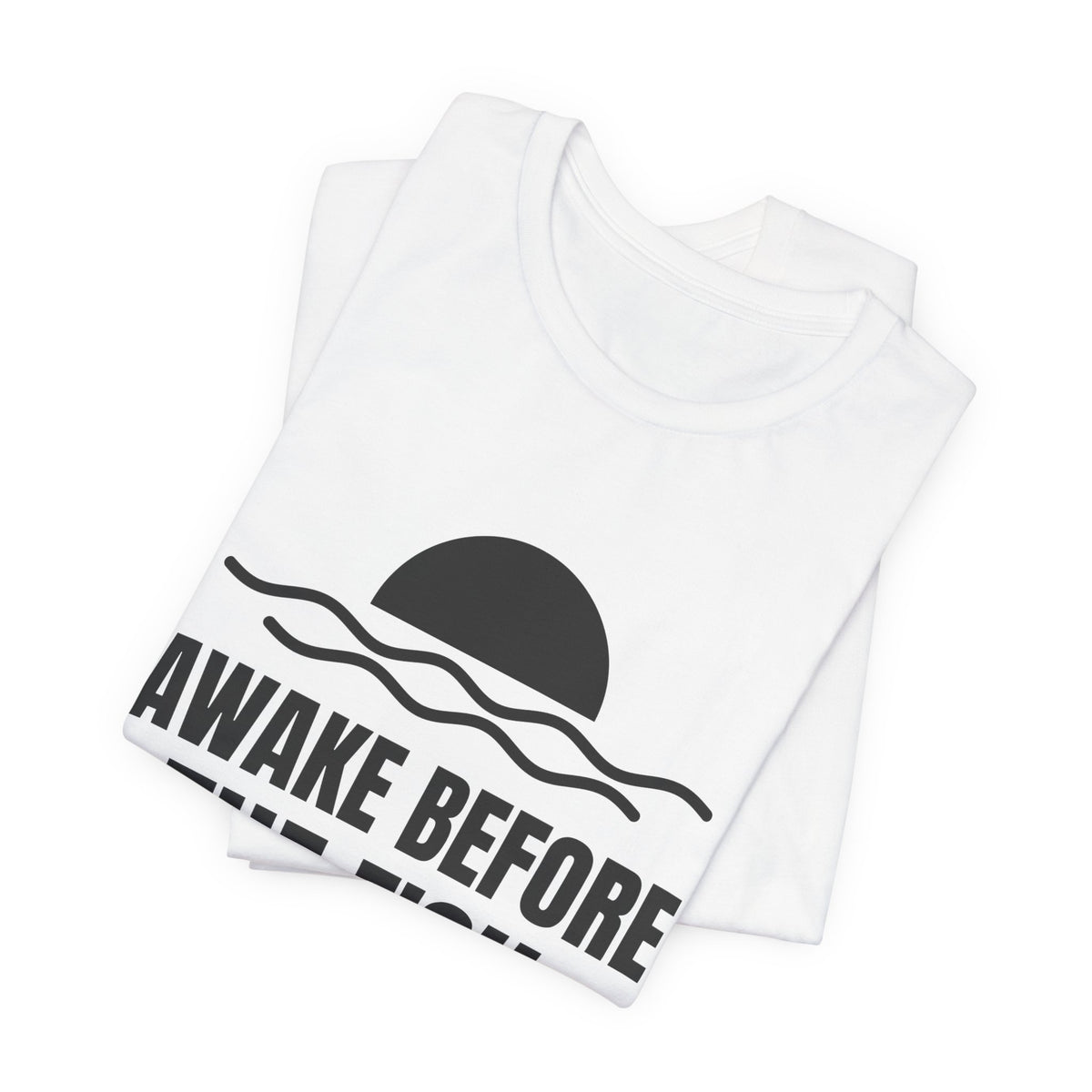 Awake Before the Fish Tee (Light)