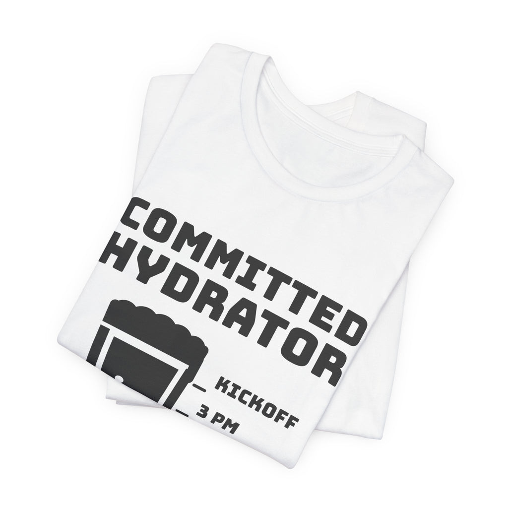 Committed Hydrator (Beer Counts) Tee (Light)