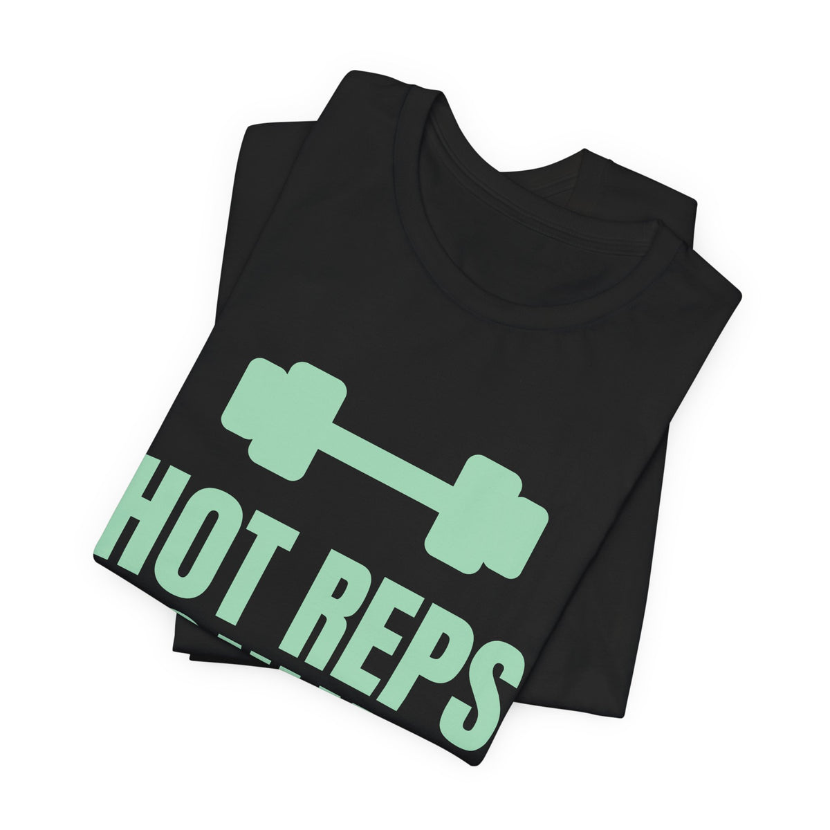 Hot Reps Only Tee (Mint Green Ink)