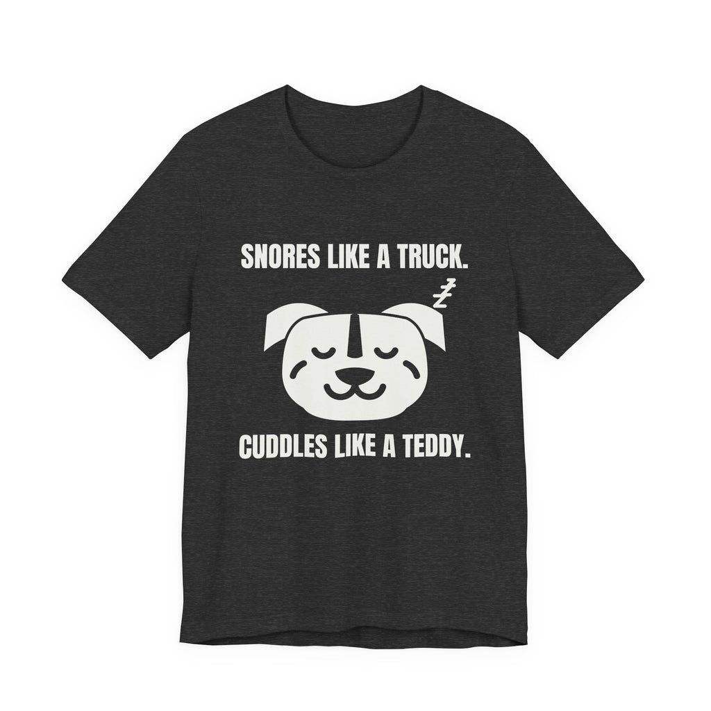 Snores Like a Truck Tee (Dark)